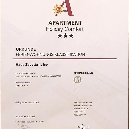 Apartamento Zayetta Ice Cube Nr. 11 *